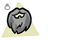 Wooly Beard - face icon from Mewgenics