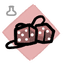 Furry Dice - neck icon from Mewgenics