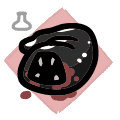 Putrid Leech - head icon from Mewgenics