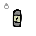 AAA Battery - trinket icon from Mewgenics